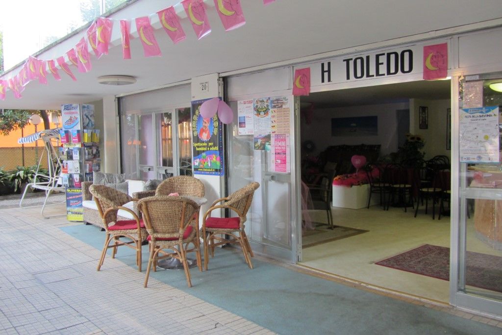 Hotel Toledo 里米尼 外观 照片
