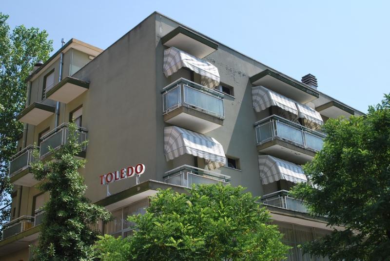 Hotel Toledo 里米尼 外观 照片